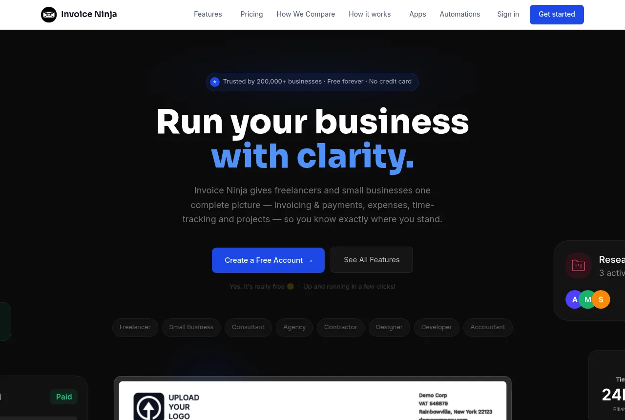 Herramienta — Invoice Ninja